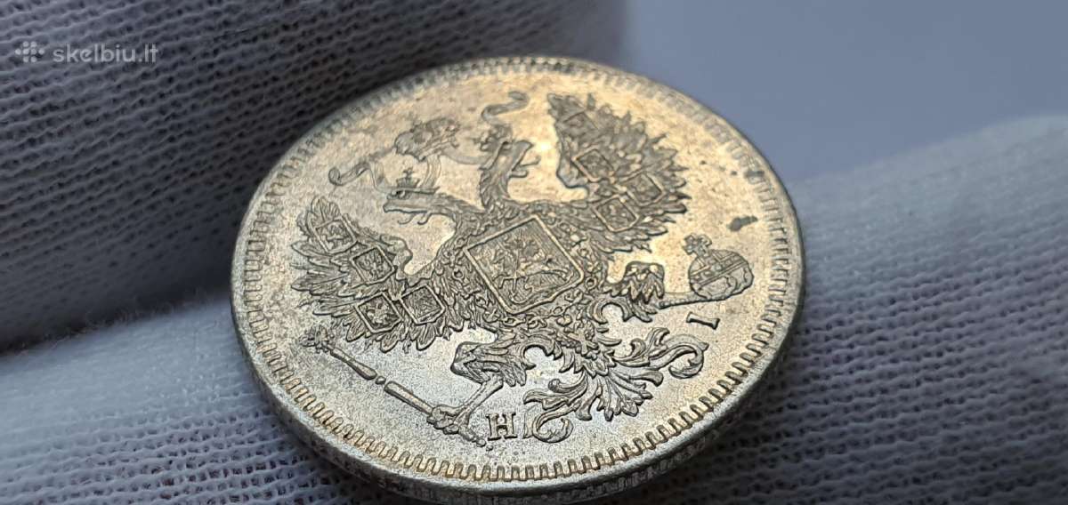 1872 20 kapeiku Unc , su kalyklos blizgesiu - nuotraukos Nr. 5