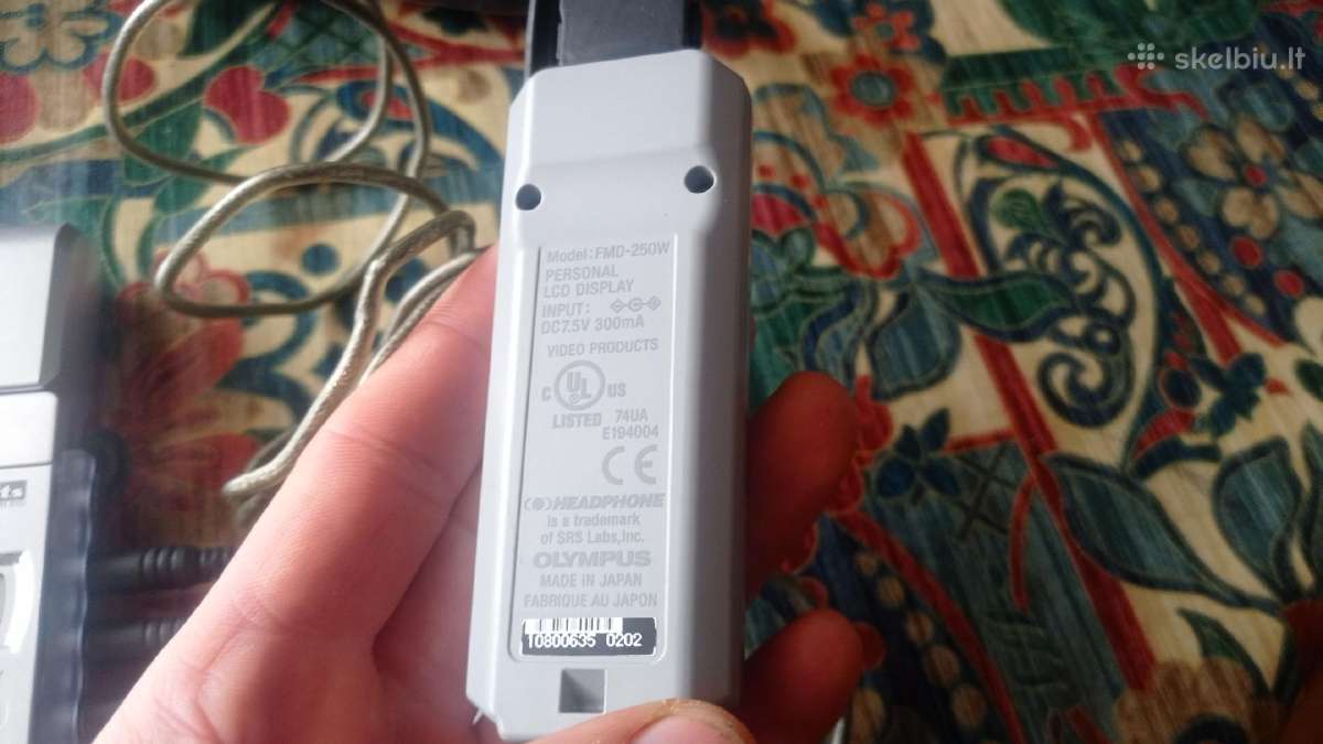 Akiniai su plejeriu Panasonic - nuotraukos Nr. 5