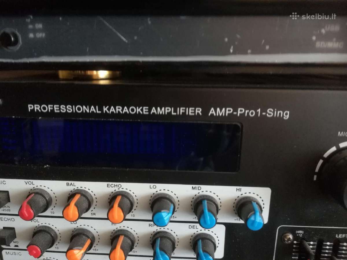 Naujas stiprintuvas Auna Pro1-sing - nuotraukos Nr. 2