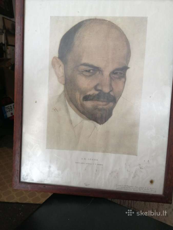 Parduodamas Lenino portretas