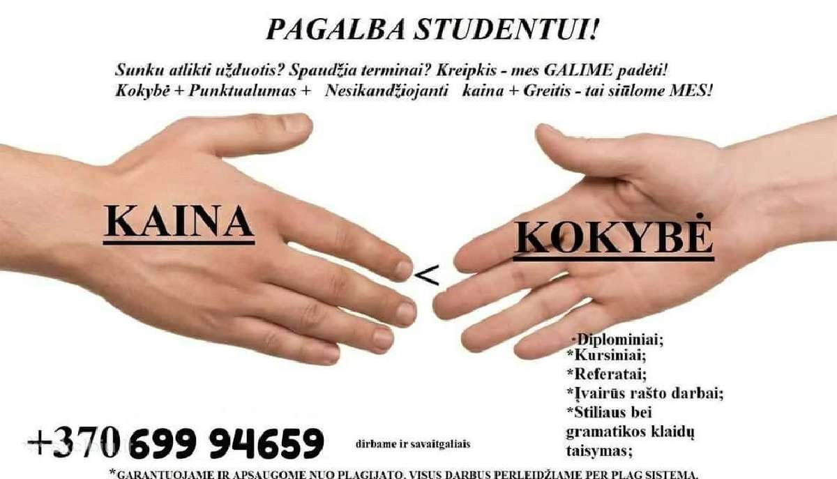 Bakalauro, magistro, kursiniai ir kt. rašto darbai - nuotraukos Nr. 2