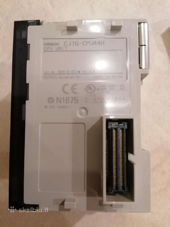 Omron programuojamas kontroleris cj1g cpu44h - nuotraukos Nr. 3