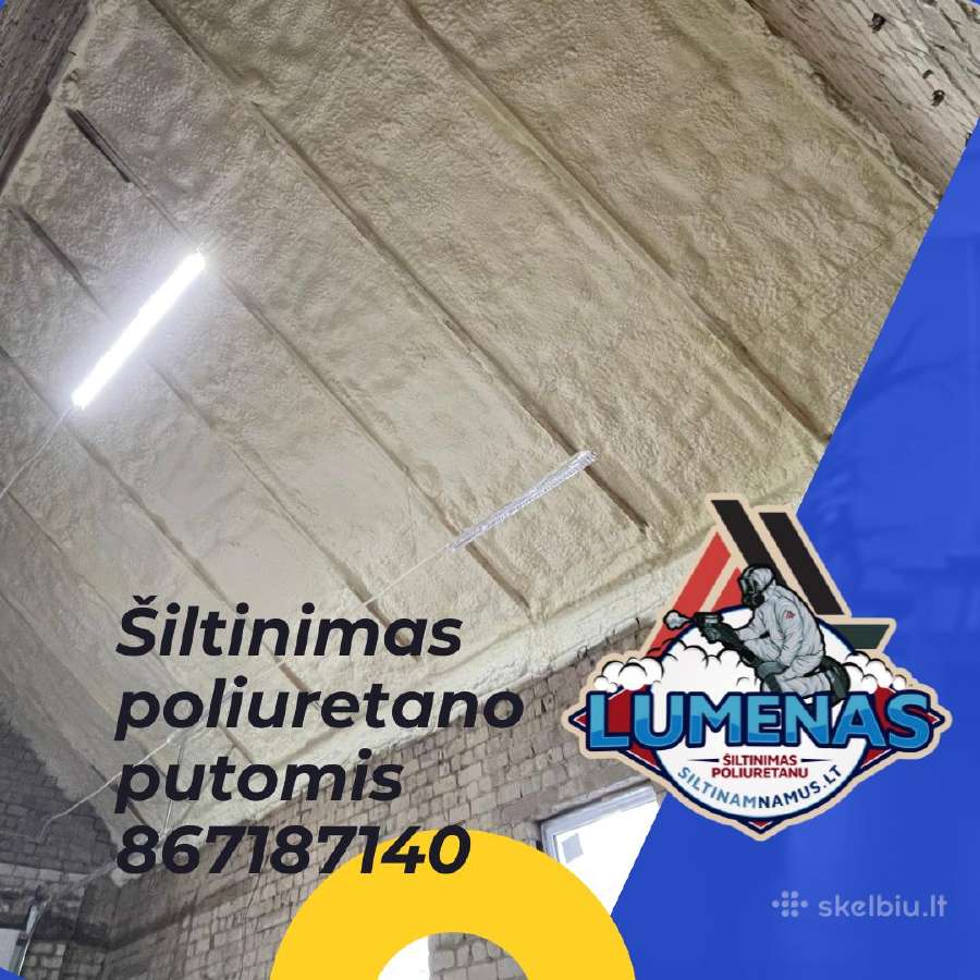 Šiltinimas Poliuretanu ir Biriomios vatomis. - nuotraukos Nr. 3