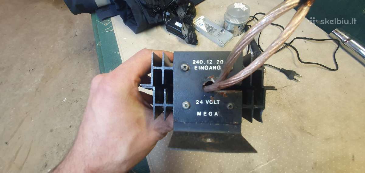 Trafas iš 24v y 12v 20a - nuotraukos Nr. 2