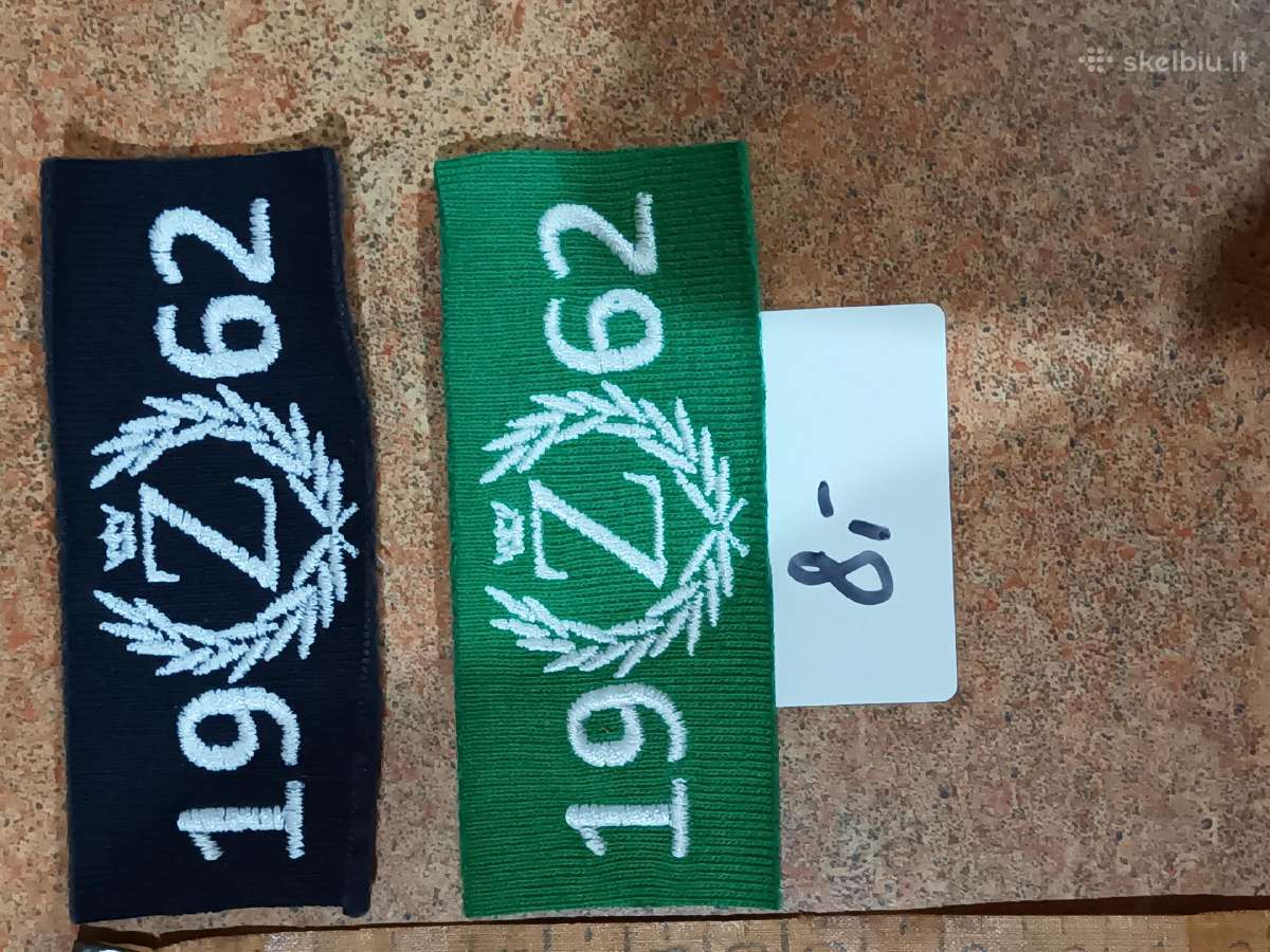 ,Žalgirio, futbolo seni antsiuvai ,emblemos, - nuotraukos Nr. 3
