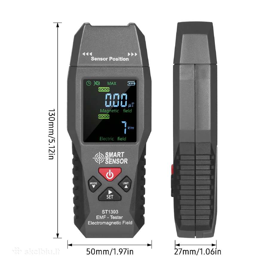 Skaitmeninis Emf elektromagnetinio lauko matuoklis - nuotraukos Nr. 5