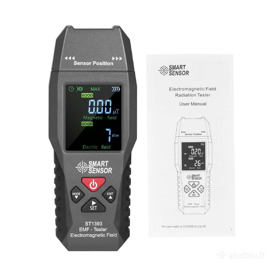 Skaitmeninis Emf elektromagnetinio lauko matuoklis - nuotraukos Nr. 7