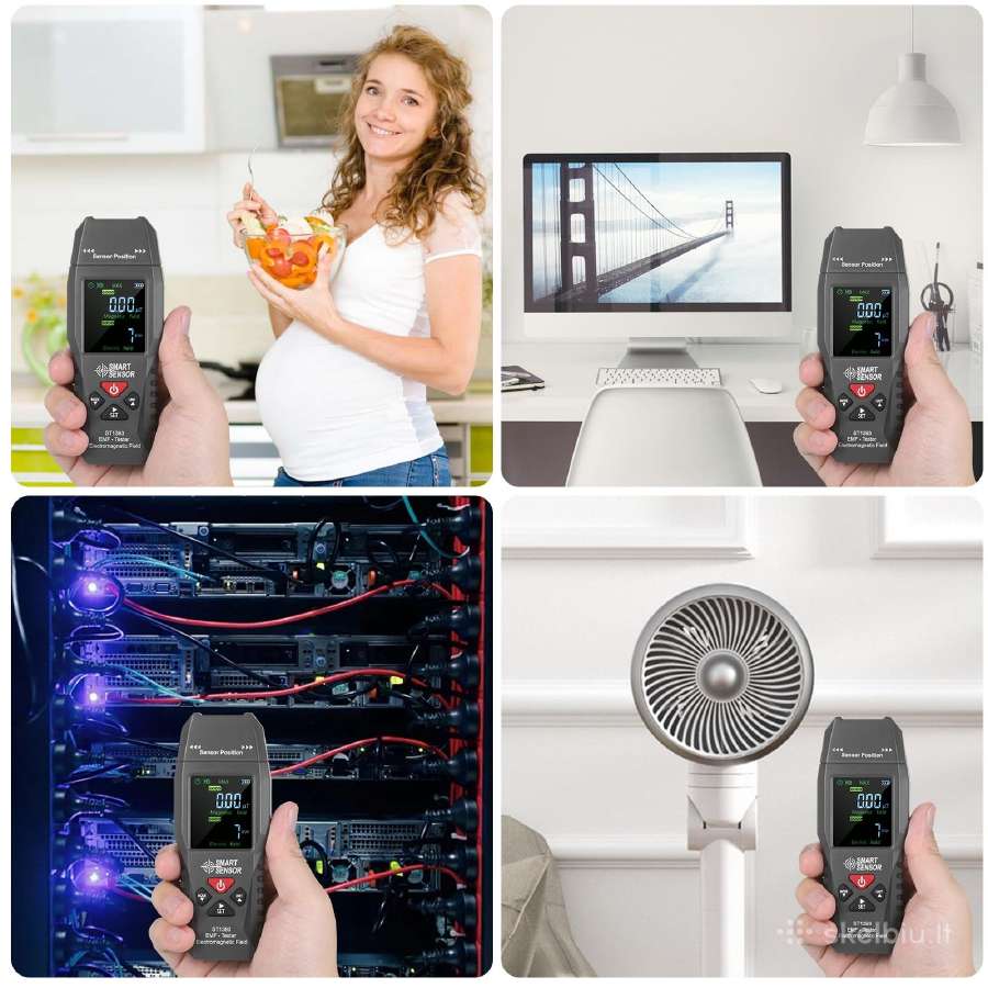 Skaitmeninis Emf elektromagnetinio lauko matuoklis - nuotraukos Nr. 11
