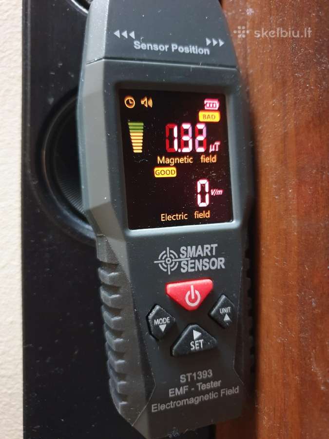 Skaitmeninis Emf elektromagnetinio lauko matuoklis - nuotraukos Nr. 8