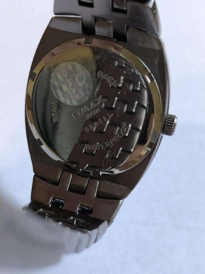 Laikrodis Omax Quartz Crystal 50 meters Waterproof - nuotraukos Nr. 4