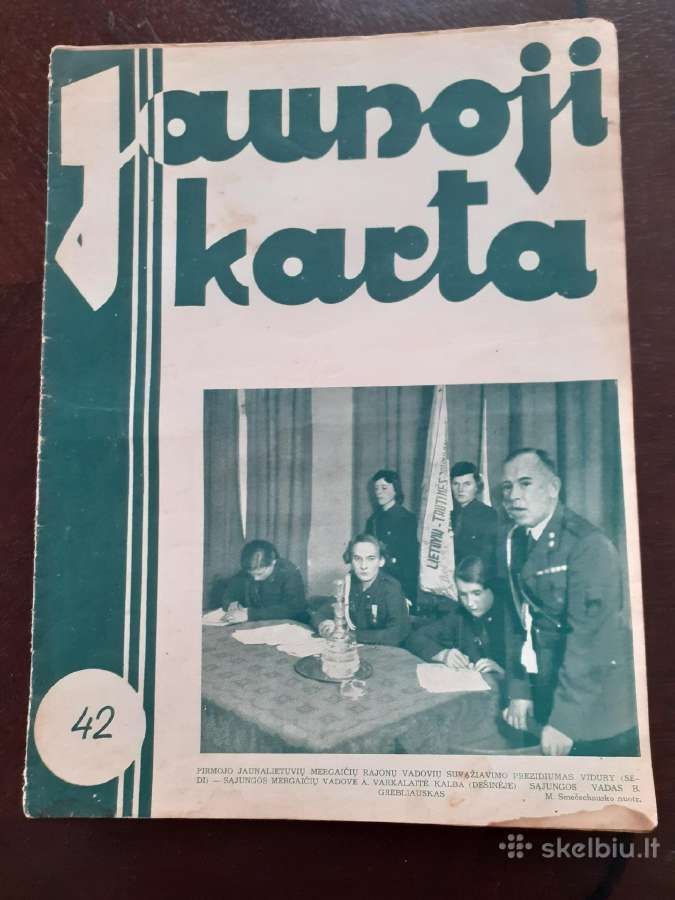Senas žurnalas ,Jaunoji karta" 1935 m.