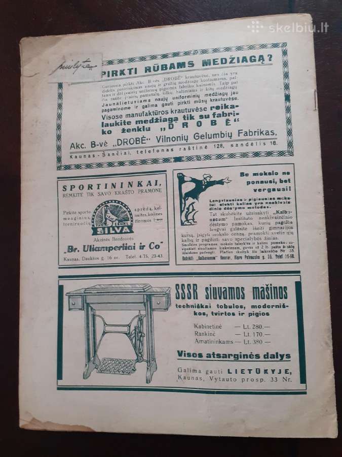 Senas žurnalas ,Jaunoji karta" 1935 m. - nuotraukos Nr. 4
