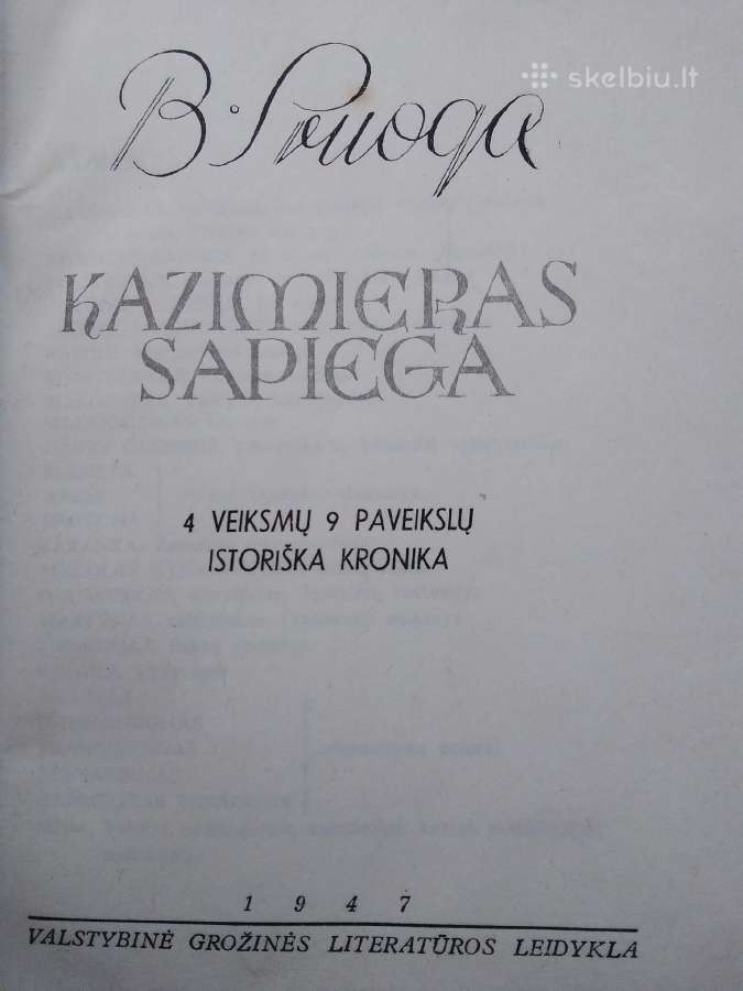 1947 m. Kazimieras Sapiega - nuotraukos Nr. 2