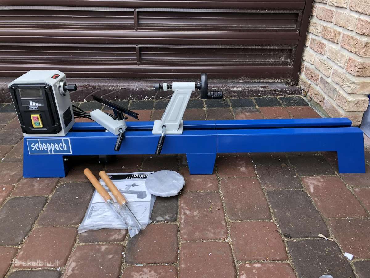 Scheppach Dm 1100t, Medienos tekinimo staklės - nuotraukos Nr. 2