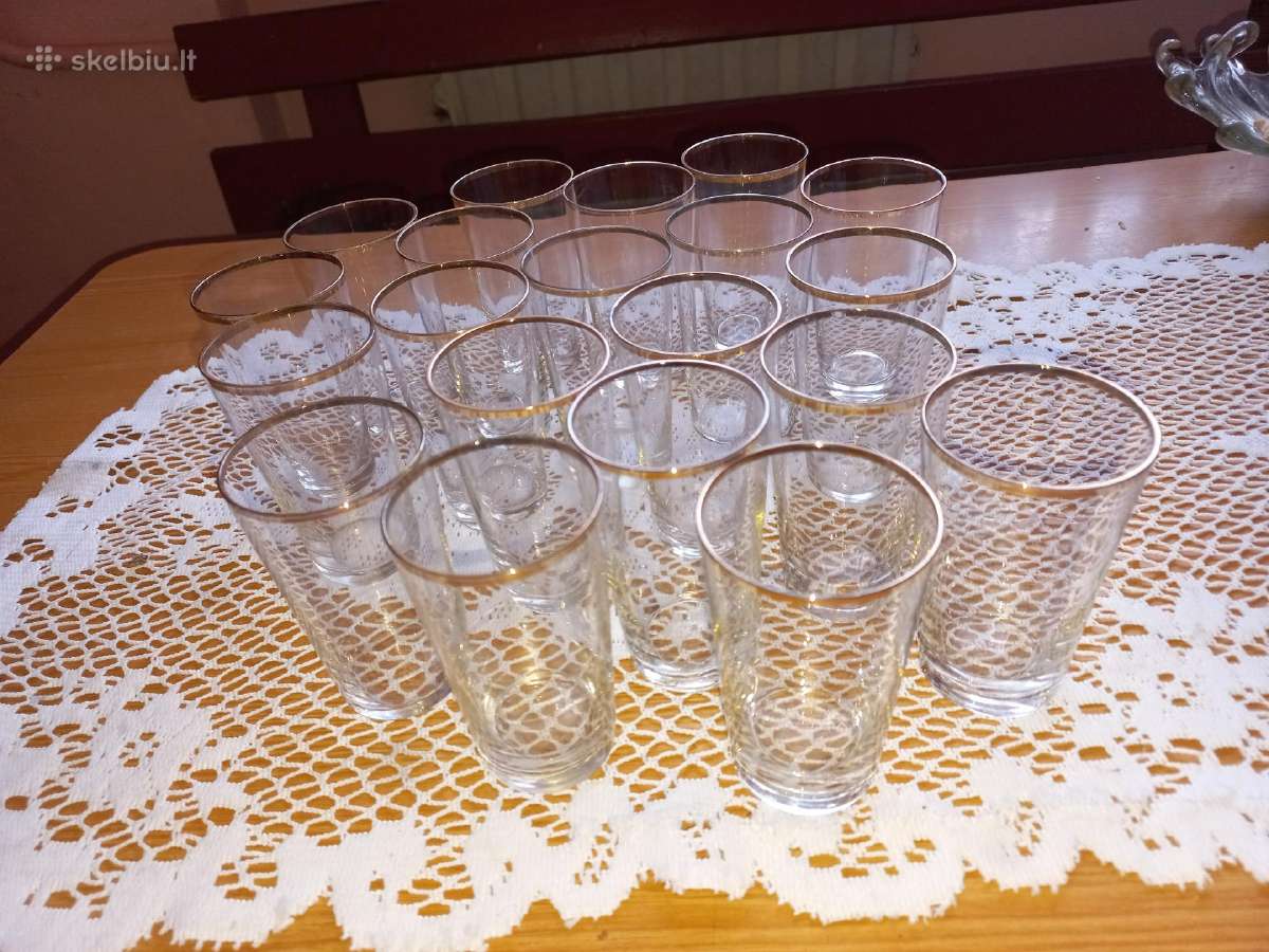 Parduodu 20vnt stikliuku