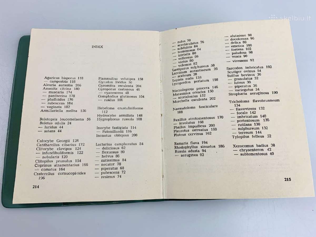 Knyga Grybai 1970m - nuotraukos Nr. 3