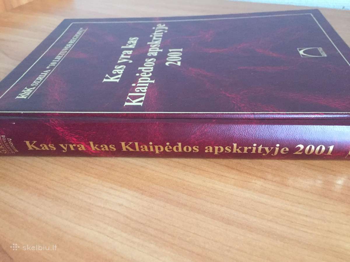 Kas yra kas Klaipėdos apskrityje 2001 - nuotraukos Nr. 2