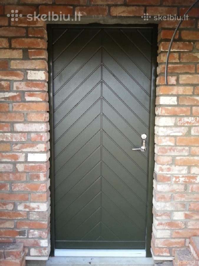 Metalinės, seifinės, plastikinės lauko durys - nuotraukos Nr. 7
