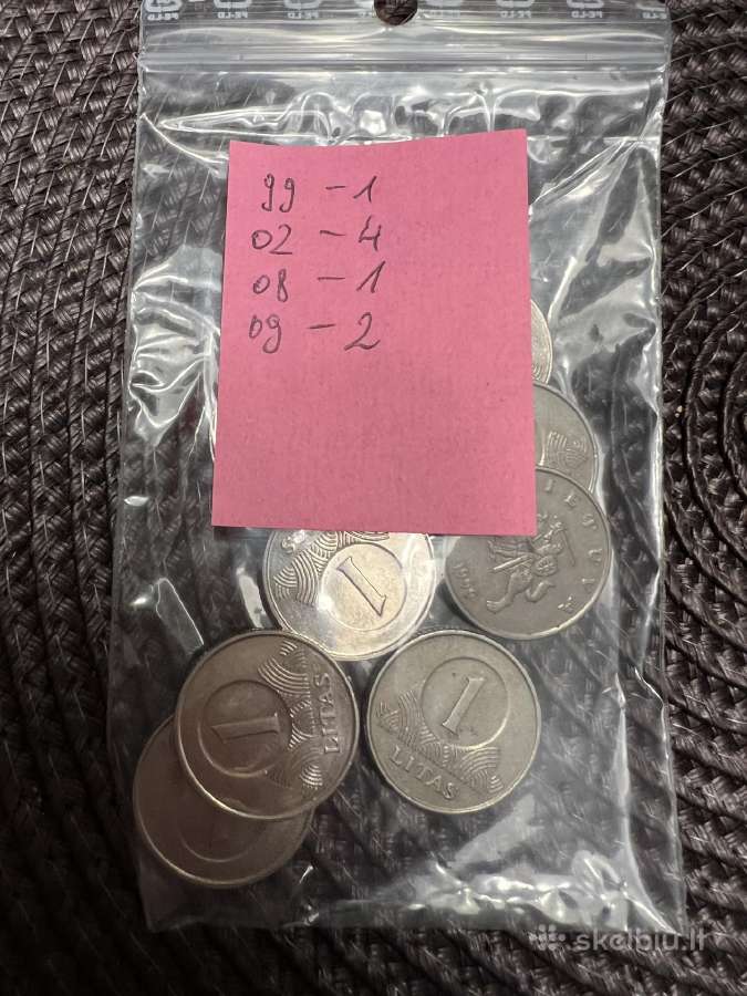 Lietuviški litai ir centai įvairių metu - nuotraukos Nr. 14