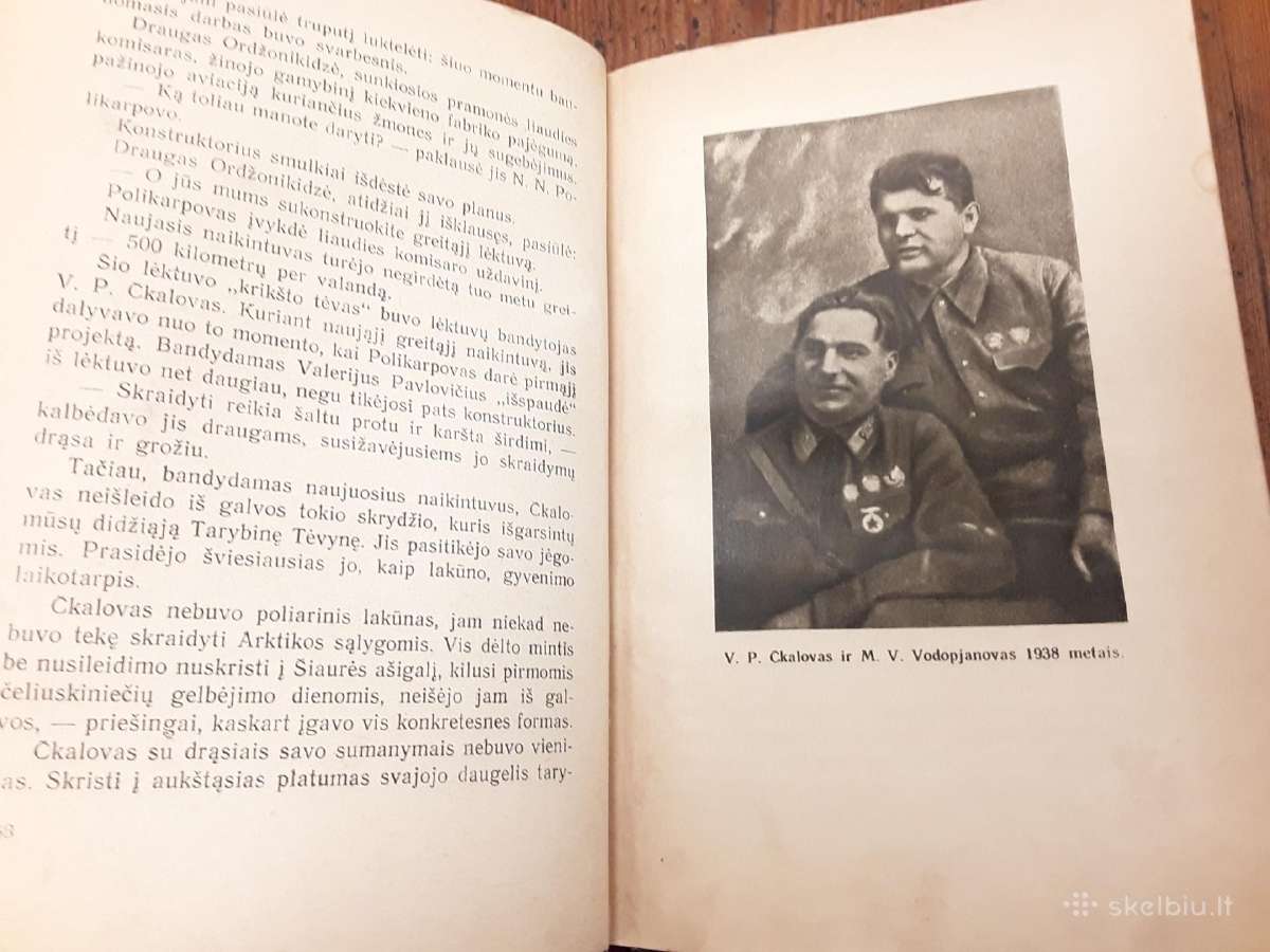 Knyga V. Čkalovas 1956 - nuotraukos Nr. 7