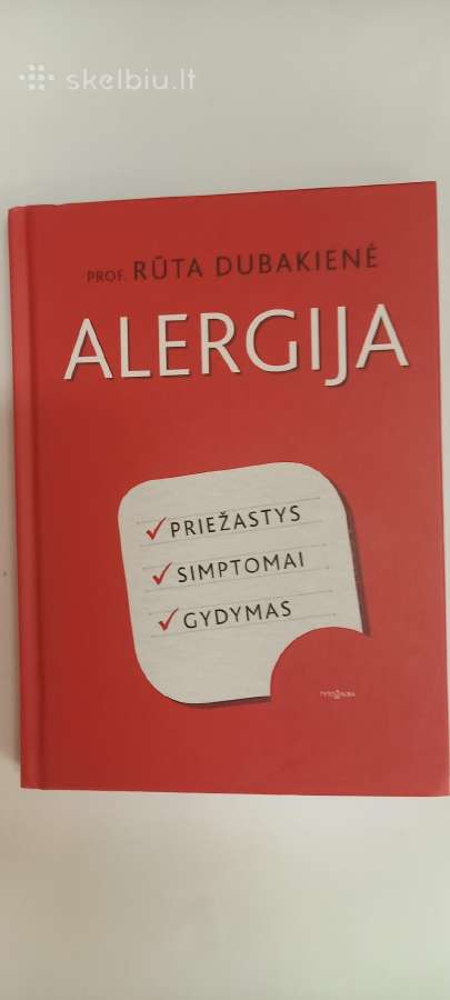 Knyga Alergija