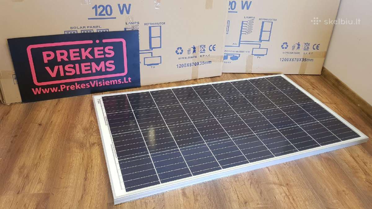 Saulės elektrinė moduliai panelės inverteriai vald - nuotraukos Nr. 4