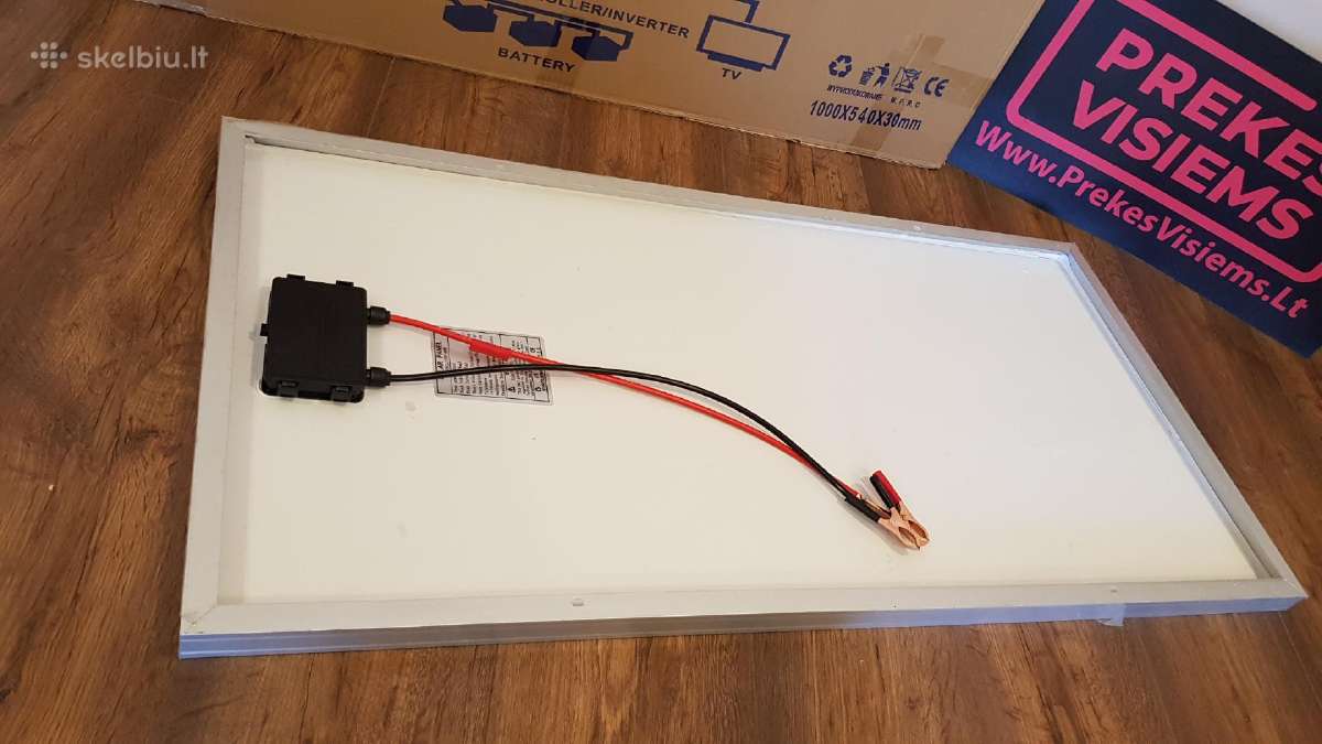 Saulės elektrinė moduliai panelės inverteriai vald - nuotraukos Nr. 16