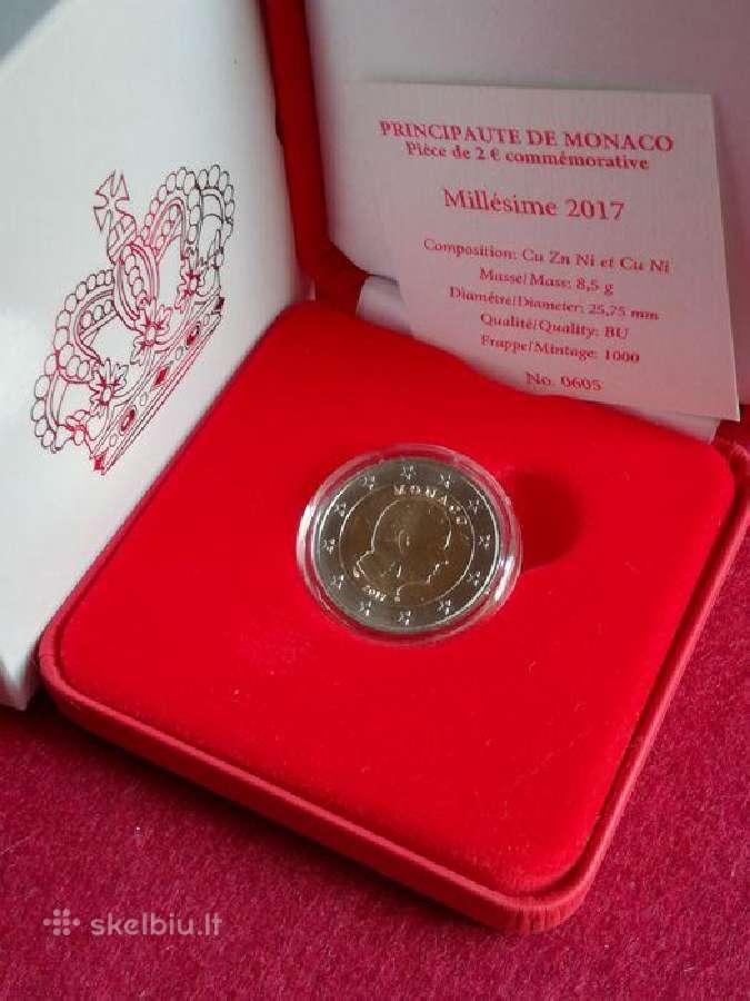 Monako Bu kokybes 2020 ir 2021 reguliari moneta
