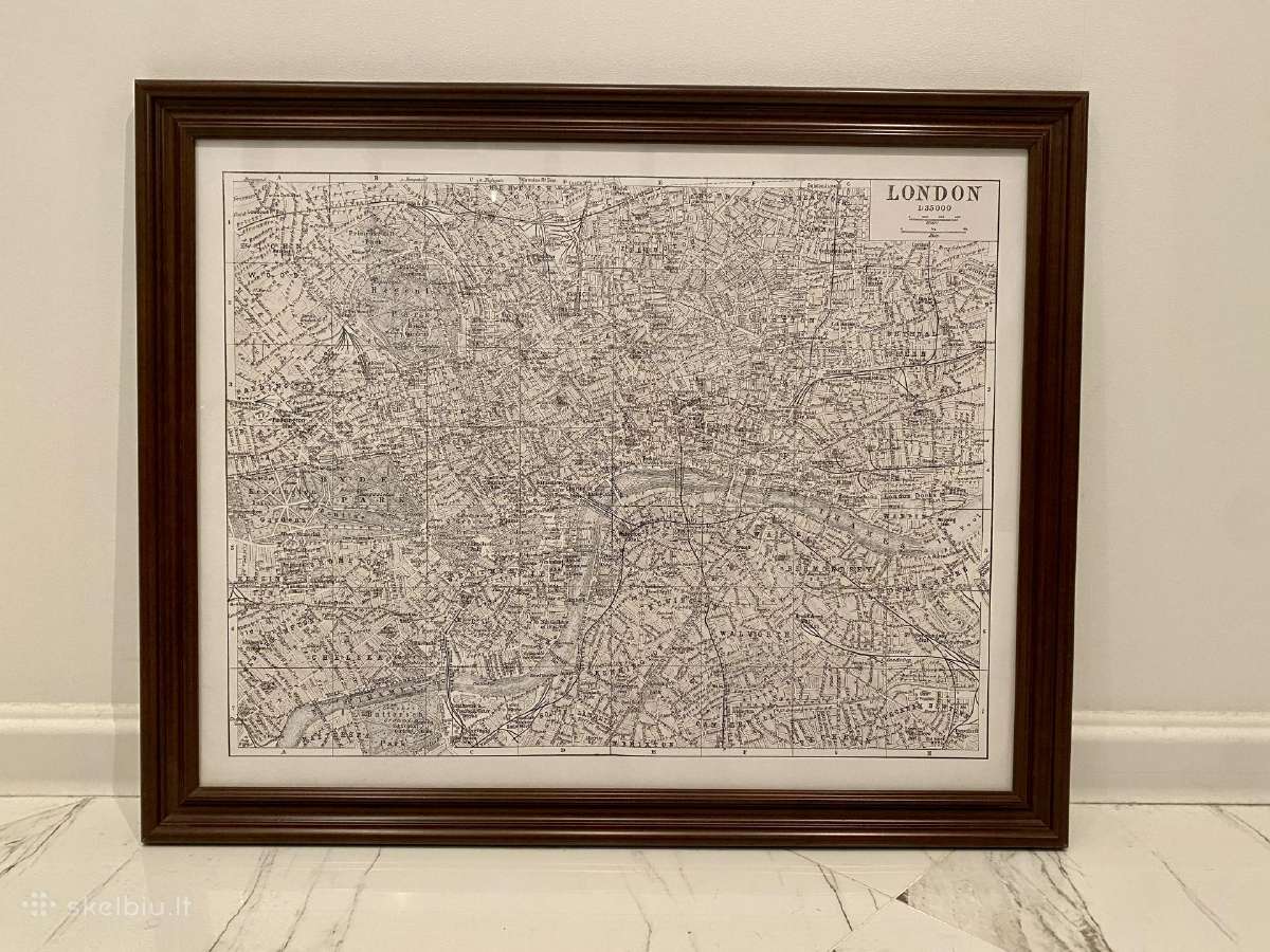 London Map paveikslas