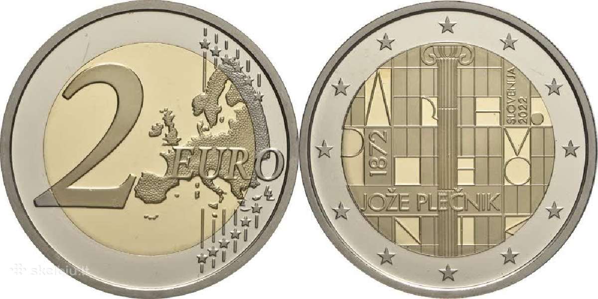 Slovėnija 2022 Jože Plečniko 150-ąsias gimimo met