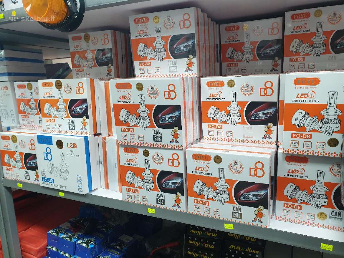 LED, Xenon, Angel Eyes, Markeriai, H7, H11, T10 - nuotraukos Nr. 16