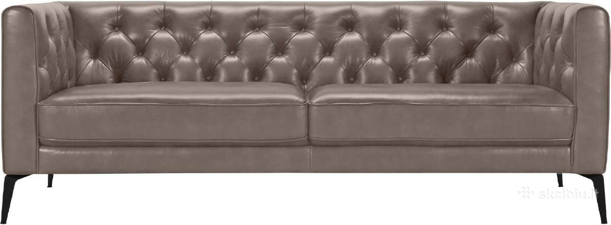 Minkšta odinė sofa "Narmada" 3 - nuotraukos Nr. 3