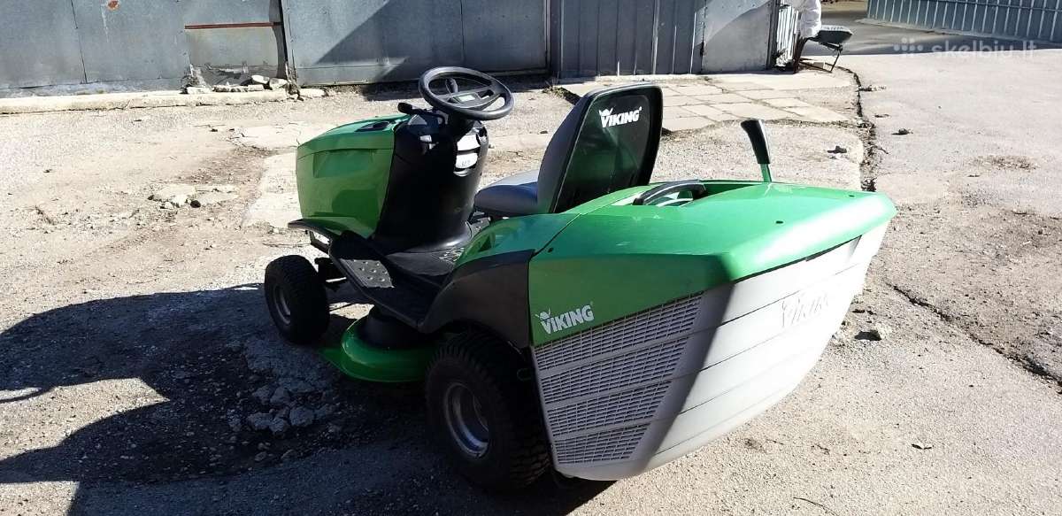 Sodo traktorius žoliapjovė Viking T Automatas Brig - nuotraukos Nr. 5