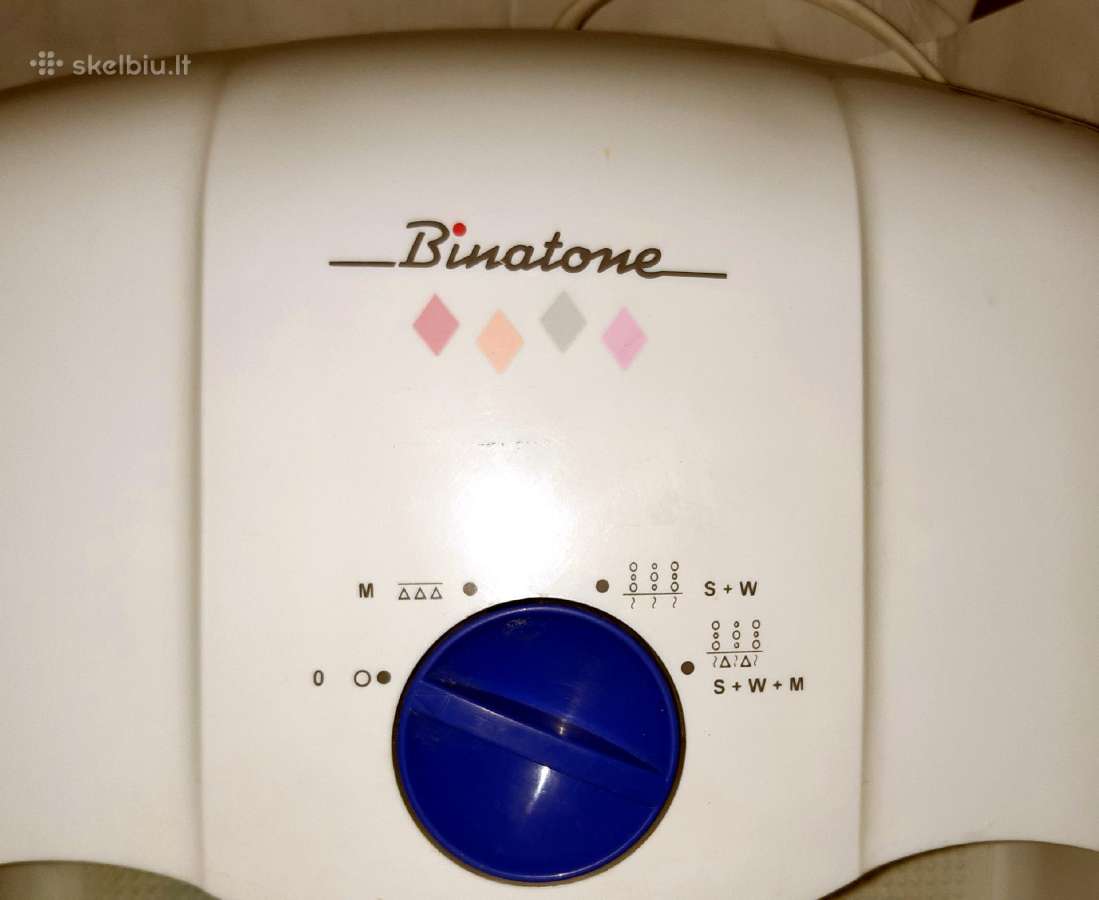 El. vandens kojų masažuoklis "Binatone" - nuotraukos Nr. 2