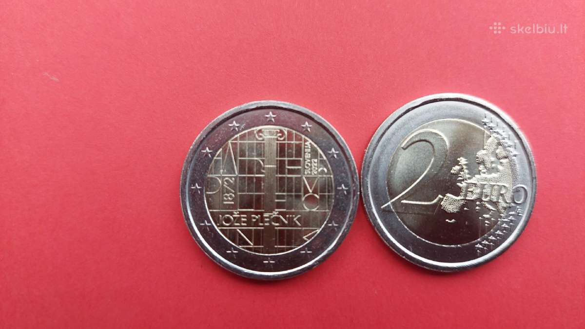 Slovenija 2022m. 2 € “Jože Plečnik Unc