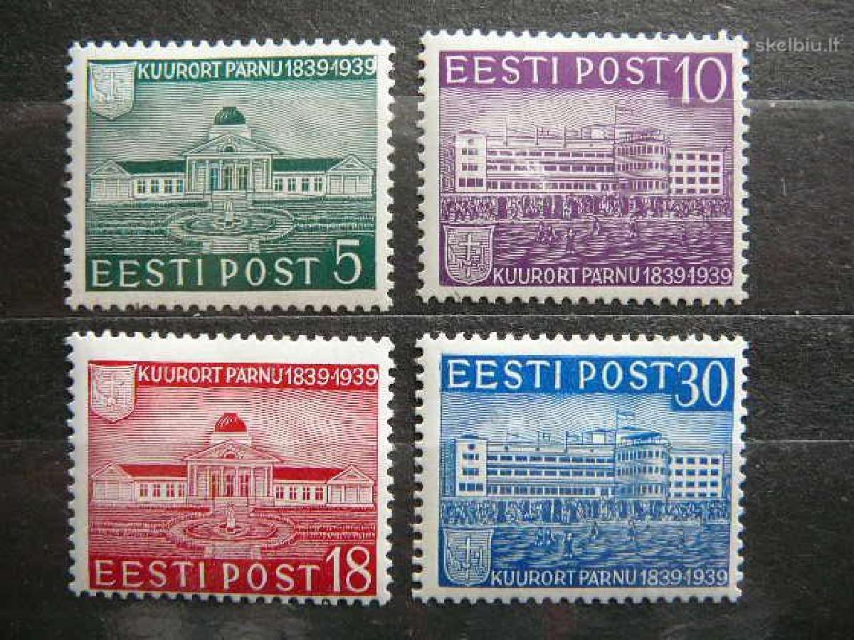 Estija Kurortai 1939 Mlh es148/1s