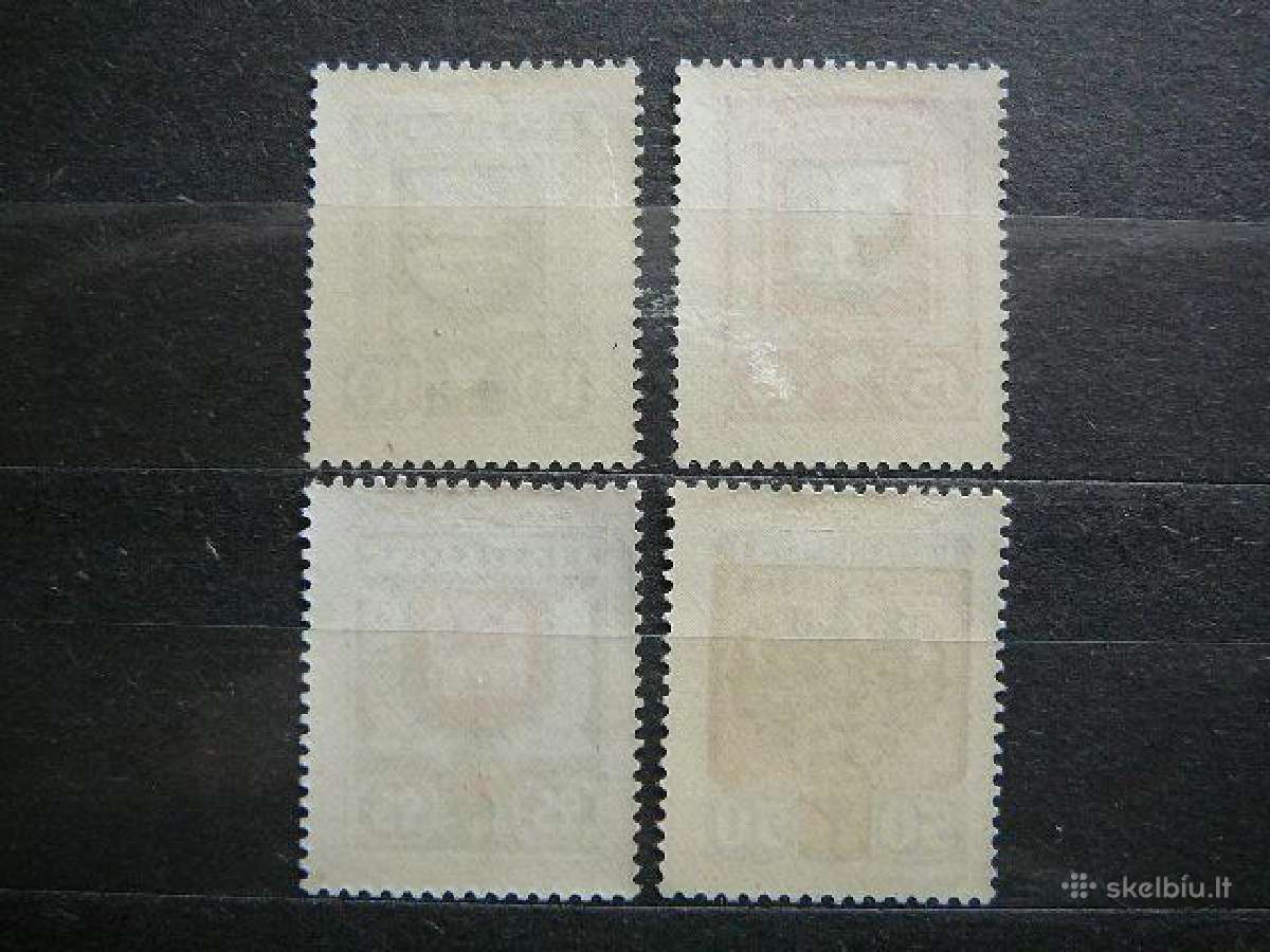 Estija Herbai Caritas 1936 Mlh es109/2s - nuotraukos Nr. 2
