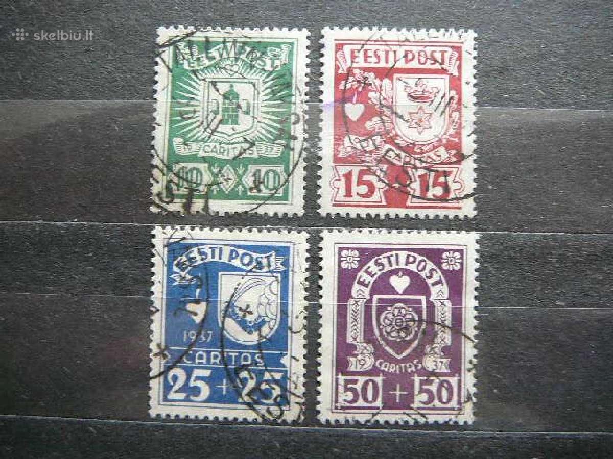 Estija Herbai Caritas 1937 antsp. es127/0a