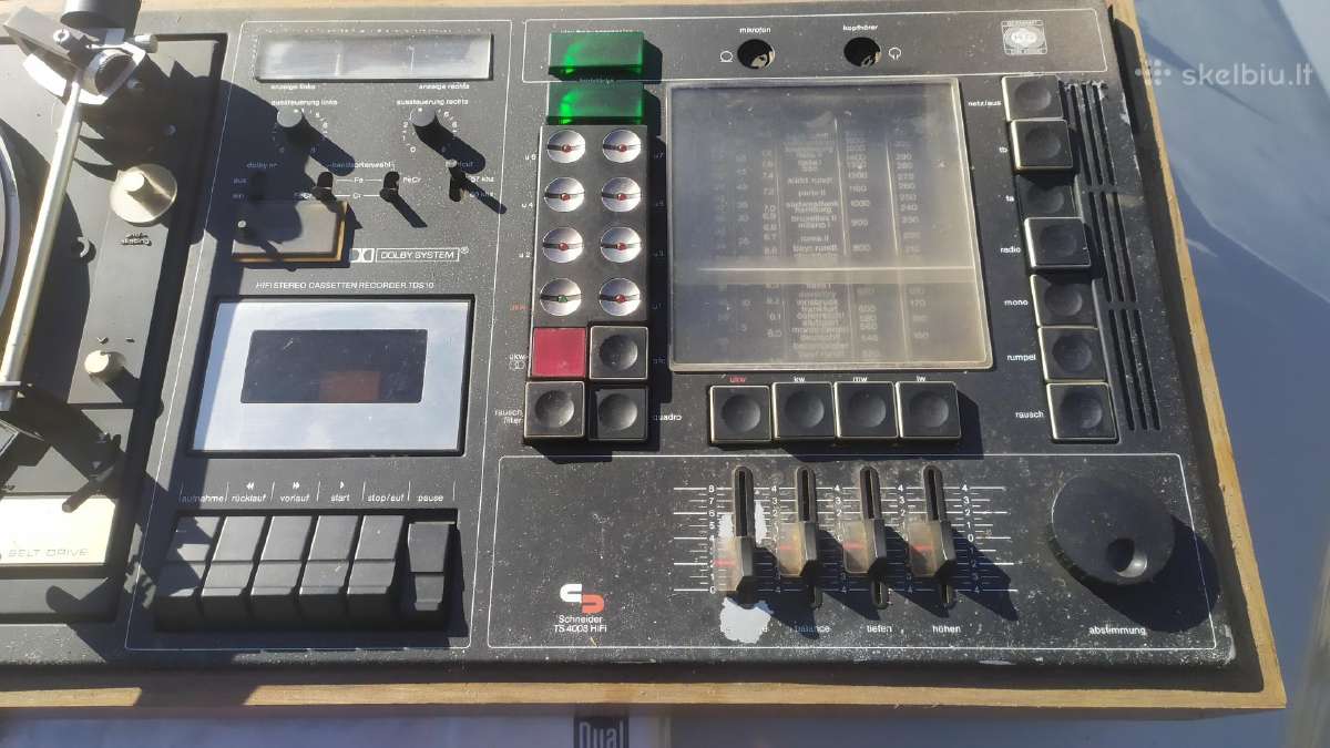 Schneider ts 4003 hifi grotuvas - nuotraukos Nr. 3
