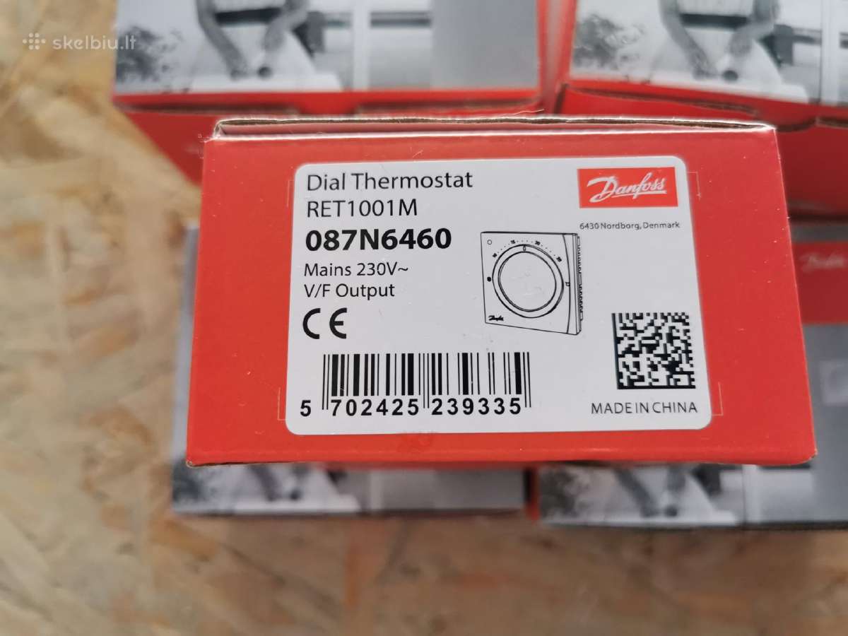 Danfoss termostatai Ret1001m 230v