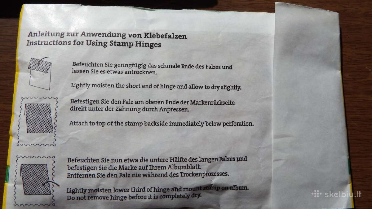 Lipdės pašto ženklams Prinz 1000 vnt - nuotraukos Nr. 2