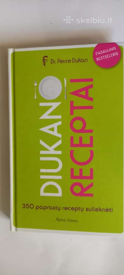 Knyga Diukano receptai