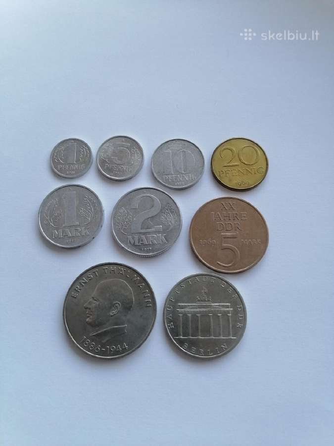 Monetos Vokietija Ddr