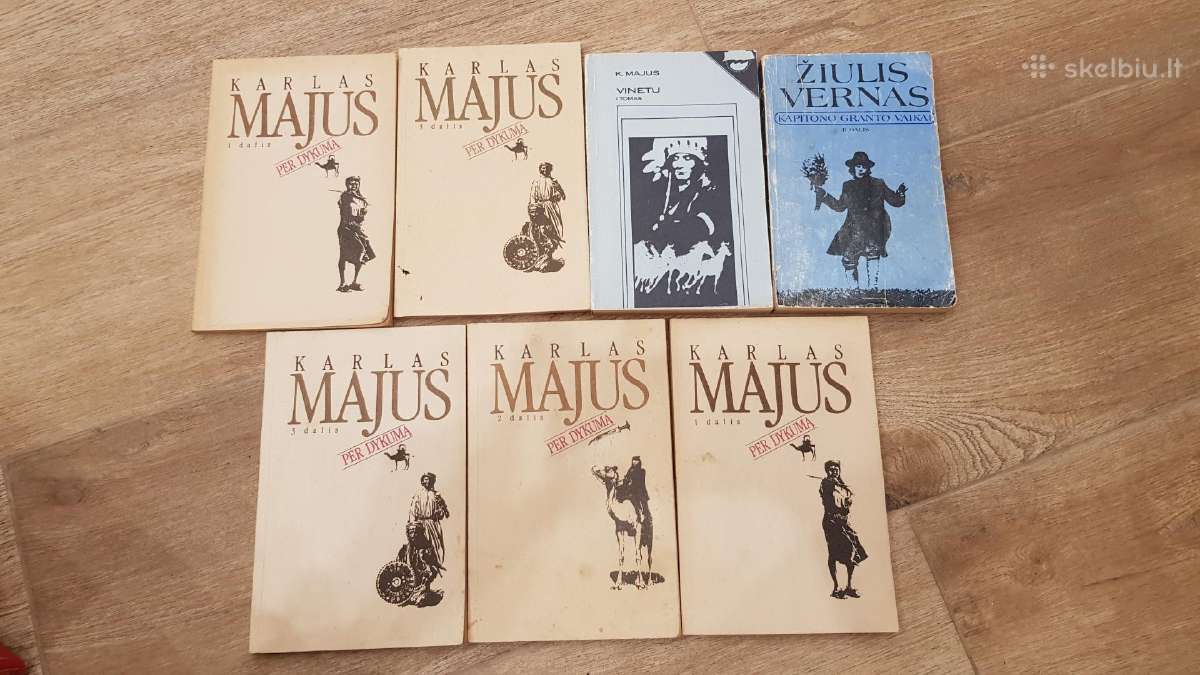 K.majaus knygos