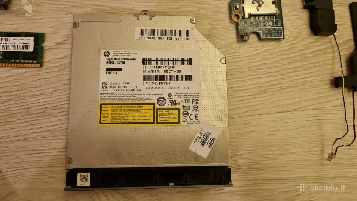 Hp Probook 450 G1 dalimis - nuotraukos Nr. 7