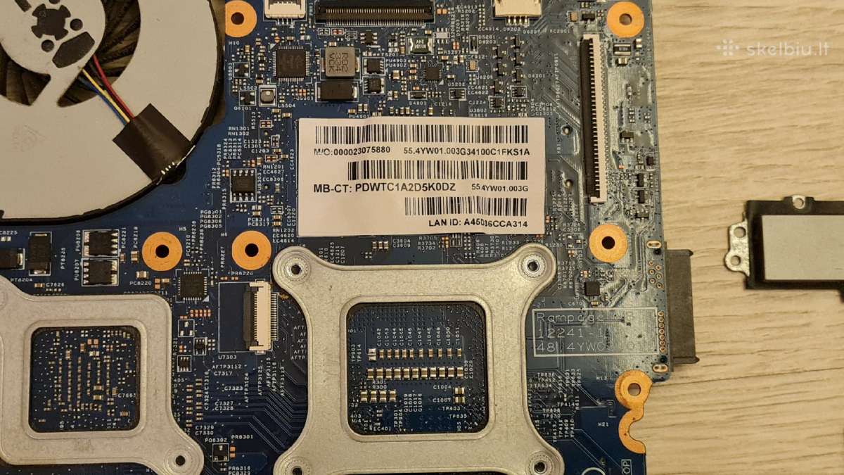Hp Probook 450 G1 dalimis - nuotraukos Nr. 10