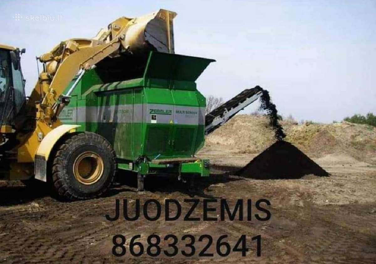 Juodžemis-durpžemis,žvyras ,skalda,atsijos,akmenuk - nuotraukos Nr. 6