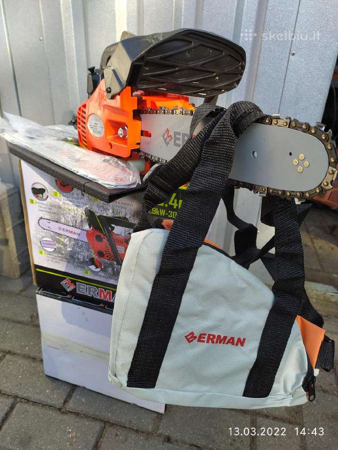 Benzininiai 80eur Erman Em5201 +2sina2grandine - nuotraukos Nr. 2