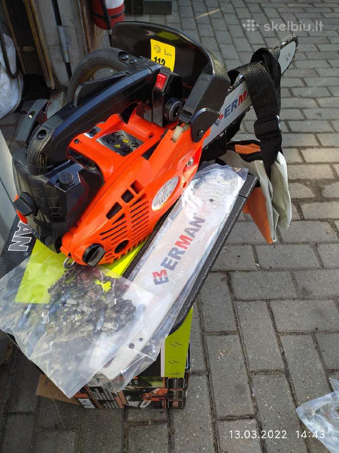 Benzininiai 80eur Erman Em5201 +2sina2grandine - nuotraukos Nr. 8