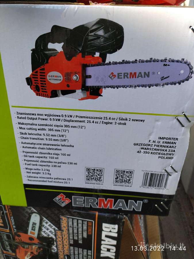 Benzininiai 80eur Erman Em5201 +2sina2grandine - nuotraukos Nr. 10